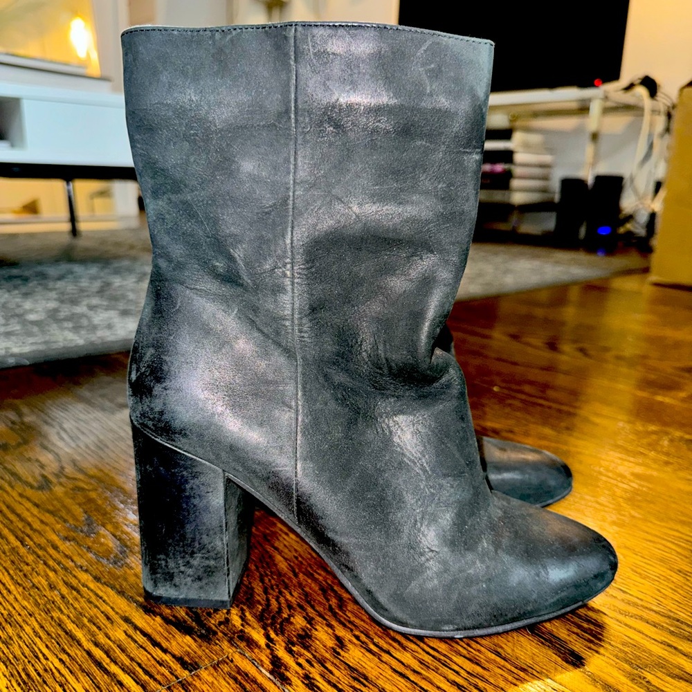 Lucky Brand Black Booties